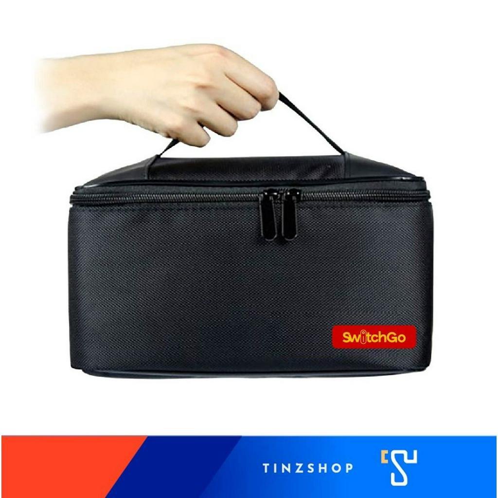 กระเป๋าจัดระเบียบ SwitchGo Storage Travel Case For Nintendo Switch สำหรับเครื่องและอุปกรณ์นินเทนโด้ ปรับได้ตามใจ