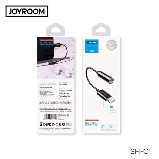สายแปลง Type-C ให้เป็นช่อง 3.5mm Joyroom รุ่น SH-C1