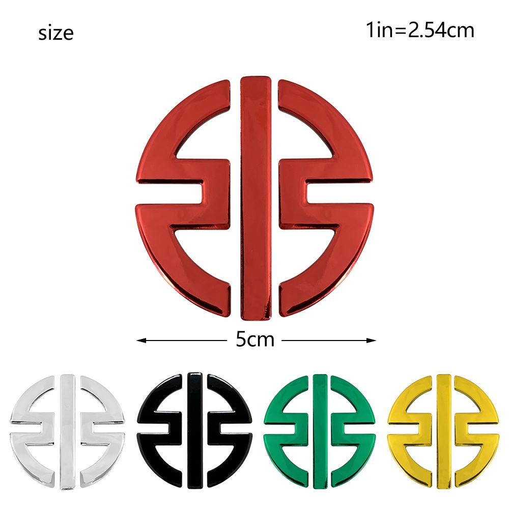 3D รถจักรยานยนต์ Kawasaki LOGO Decal สติกเกอร์สําหรับ Kawasaki NINJA 250R 300R ZX6R ZX R6 636 ZX10R Z1000XS Z1000 Z800 ZX7R ZX9R ER6N ER6F - รูปที่ 2