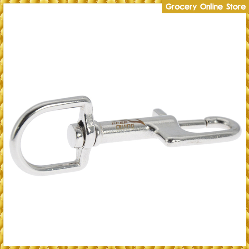 Stainless Steel Swivel Bolt Snap Hook Clip Scuba Diving - wishshopelxl ...