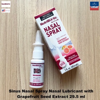 NutriBiotic® Sinus Nasal Spray Nasal Lubricant with Grapefruit Seed Extract 29.5 ml สเปรย์พ่นจมูก ไซ นัส