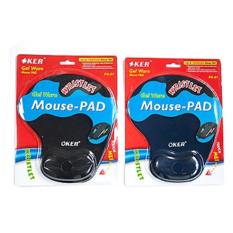 🚀ส่งเร็ว🚀 Mouse Pad OKER PA-01 แผ่นรองเมาส์รองข้อมือ เจล #DM 01