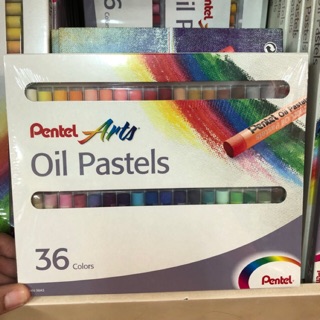 สีชอล์ค Pentel oil pastel 50สี และ36สี (Pentel)