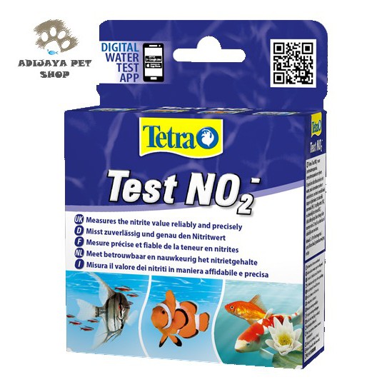 Tetra NO2- Test (เครื่องมือวัดระดับ Nitrit/NO2 สําหรับพิพิธภัณฑ์สัตว์น้ํา/น้ําบ่อ)