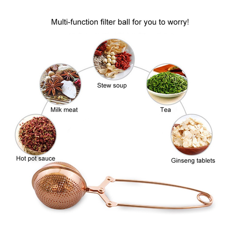 L Tea Infuser Stainless Steel Sphere Mesh Tea Strainer Coffee Herb ...