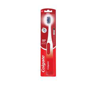 คอลเกต 360 โซนิค อ๊อพติค ไวท์ (แปรงสีฟันไฟฟ้า) Colgate Power Brush 360 Optic White