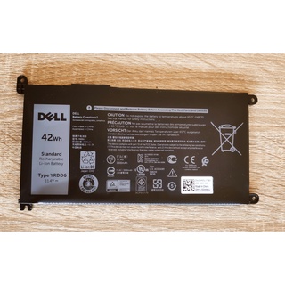 ✨ แบตเตอรี่แท้ แบตเตอรี่โน๊ตบุ๊ค Dell YRDD6 สำหรับ Dell Inspiron 5491 Dell Latitude 3400 3300 3500 3401 3501 3410 3510