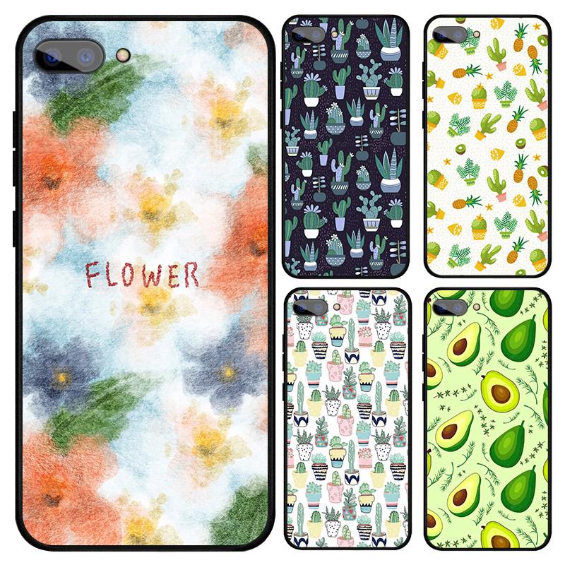 เคส HUAWEI Y6 Y7 Y6S PRO  Y7A Y6P Y9S Y9 Prime 2018 2019 มือถือสำหรับเคสโทรศัพท์มือถือลายกระบองเพชรสําหรับ