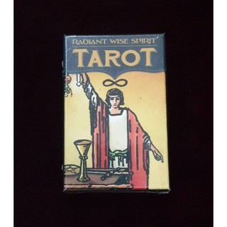 ไพ่ไรเดอร์เวทขนาดพกพา Radiant Wise Spirit Tarot Mini ไพ่ยิปซีแท้ลดราคา ไพ่ยิปซี ไพ่ทาโร่ต์ ไพ่ออราเคิล Tarot Oracle Card