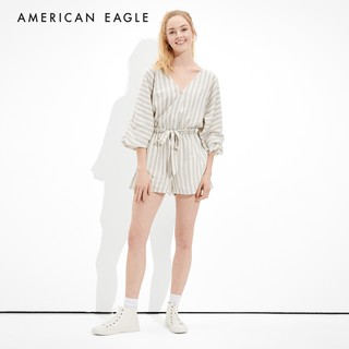 American Eagle Tie-Waist Romper ชุดรอมเปอร์ ผู้หญิง (EWDR 039-6037-739)