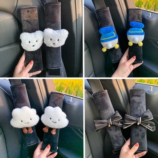 Car Safety Belt Shoulder Pad Cover Safety Belt Car Interior Decoration All Products Interior Car Cartoon Soft Lengthened Auto department store supplies