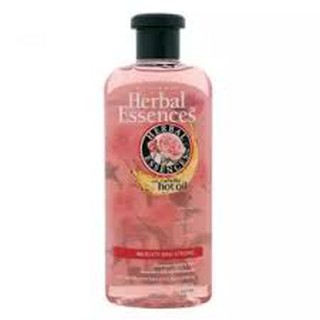 Herbel Essences เวทตี้ แอนด์ สตรอง สำหรับผมแห้ง เพื่อผมแข็งแรงมีน้ำหนัก 400 มล. สีชมพู