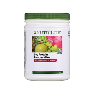 Nutrlite Soy Protein Drink Mix 500g ( Mixed Berries Flavour) โปรตีนธัญพืชรสเบอร์รี่