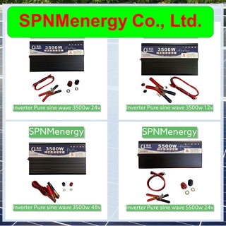 ออฟกิตอินเวอเตอร์ Off grid Invereter ระบบ 12VDc/ 24VDc/ 48VDc 3500w 5000w 5500w Peak แปลงเป็นไฟบ้าน 220Vac By SPNMenergy