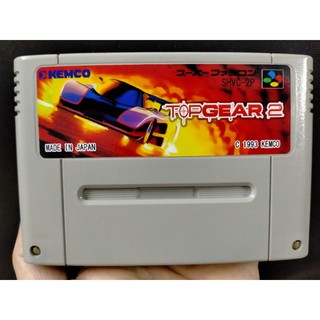 เกมแข่งรถ TopGear 2 ไนตัส ไม่จำกัด ของเครื่อง Super Famicom Nintendo