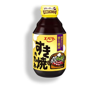 Ebara sukiyaki sauce 300ml  mild or no tare ซอสน้ำจิ้มสุกี้ยากี้ มี 2 รส หวาน เหลือง และ กลมกล่อม ส้ม