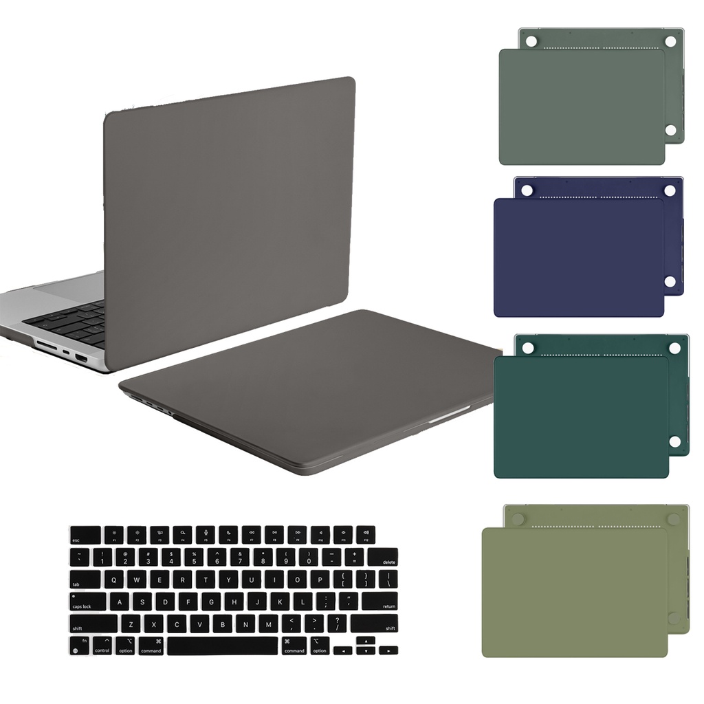 2025 Matte case สําหรับ MacBook M1 M2 M3 M4 Pro 13 14 15 16 Air 11 12 13 15 นิ้ว A3240 A3112 A3185 A3186 A3113 A3114 A2991 A2992 A2918 A3241 A2681 A2779 A2337 A2338 กล่องครีม Pro / Max
