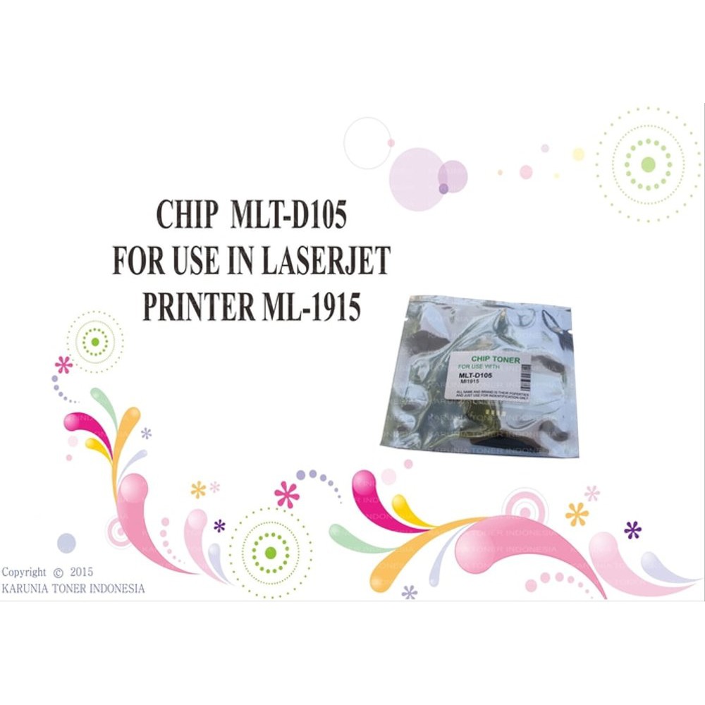 Chip Toner MLT D105 ML1910 1911 1915 SCX4600 4600 4605 4623 SMSG