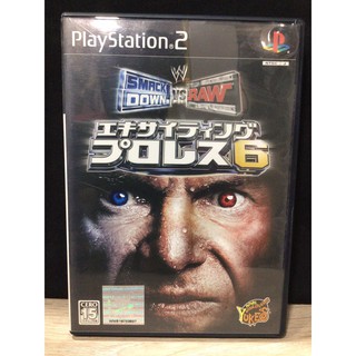 แผ่นแท้ [PS2] Exciting Pro Wrestling 6 (Japan) (SLPM-65881 | 66187) WWE SmackDown! vs. Raw