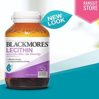 [ฉลากไทย] Blackmores Lecithin 1200 mg. แบลคมอร์ส เลซิติน ขวด 100 แคปซูล * exp. 2025