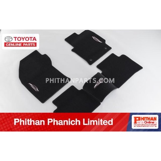 พรมปูพื้นรถยนต์ TOYOTA FLOOR MAT (GAS)  A-PC210-12003 Altis  แบบรถ ZWE211, ZRE21#