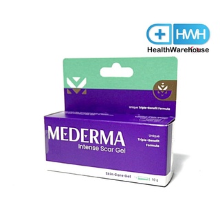 Mederma Intense Gel 10 g เจลลดรอยแผลเป็น รอยแผลผ่าตัด หลังคลอด บำรุงผิว ( สูตรเดิมปรับโฉมใหม่!! )