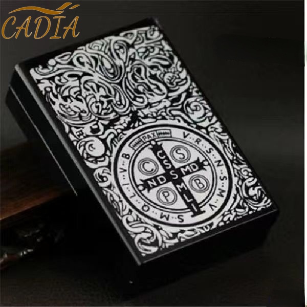 กล่องเคสอลูมิเนียมอัลลอยด์ สร้างสรรค์ สําหรับใส่บุหรี่ 20 ชิ้น - รูปที่ 6