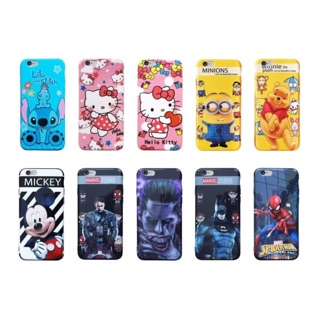 เคสลายการ์ตูน สติช คิตตี้ หมีพูห์ มินเนี่ยน มิกกี้ marvel