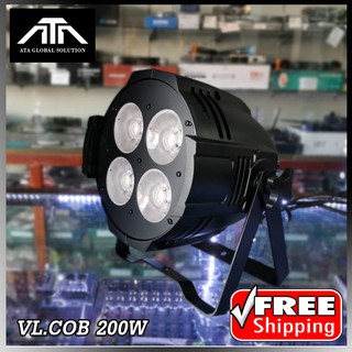 ไฟพาร์ VL.COB 200W (สีขาวและสีวอม) LED 4x50