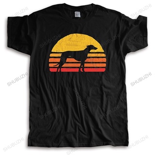 ถูกสุดๆใหม่ เสื้อยืดลําลอง แขนสั้น พิมพ์ลาย Sun Greyhound Silhouettemale คุณภาพสูง แฟชั่นฤดูร้อน สําหรับผู้ชาย