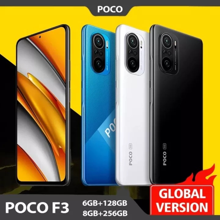 POCO F3 (6+128GB)/(8+256GB)5G Snapdragon 870 ประกันศูนย์ไทย 12 เดือน