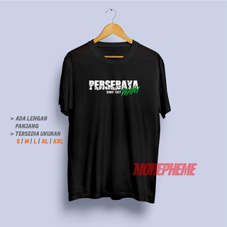 คอลูกเรือWani PERSEBAYA เสื้อยืดลําลอง แขนสั้น พิมพ์ลาย Surabaya Indonesian Bonek Ball Supporter 1927 30s สําหรับผู้ชาย