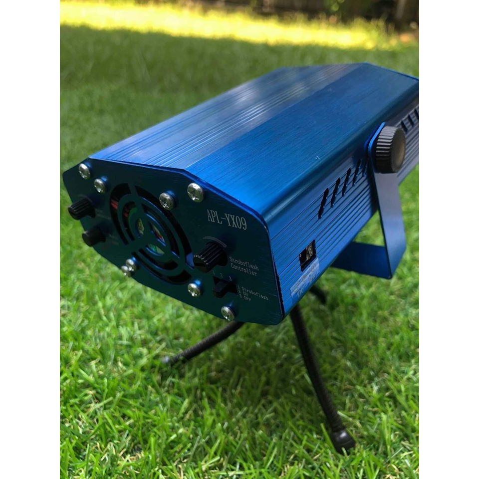 เครื่องฉายไฟเวทีแสงเลเซอร์ mini laser stage lighting projector