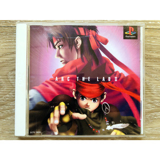 แผ่น PS1 ARC THE LAD II (JAPAN) สำหรับสายสะสม