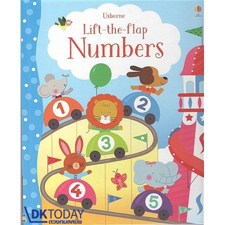 DKTODAY หนังสือ USBORNE  LIFT THE FLAP NUMBERS