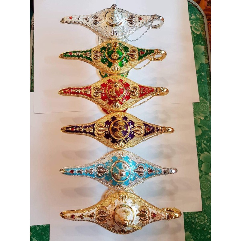 ตะเกียงอาลาดินใหญ่ Aladdin lamp สำหรับวางกำยาน ตั้งโชว์ ประดับตกแต่งบ้าน ราคา ถูกที่สุด ดีลบีเคเค แกลเลอรีภาพที่ 7