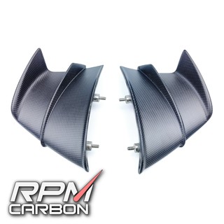 Ducati Panigale V4R / Ducati Panigale V4 2020+ / Ducati Panigale V4S 2020+ ปีก คาร์บอน Carbon Fiber Winglets RPM Carbon