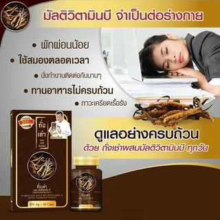ถั่งเช่า ยิ่งยง ถั่งเช่า มัลติ วิตามินบี Cordyceps Plus Multivitamin B ถังเช่า