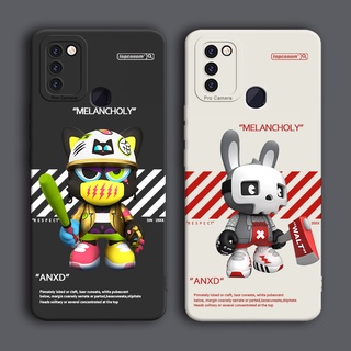 เคสโทรศัพท์มือถือ ซิลิโคนนิ่ม กันกระแทก ลายการ์ตูนหมีน่ารัก สําหรับ Infinix Smart 7 5 6 Plus 2 32 3 64