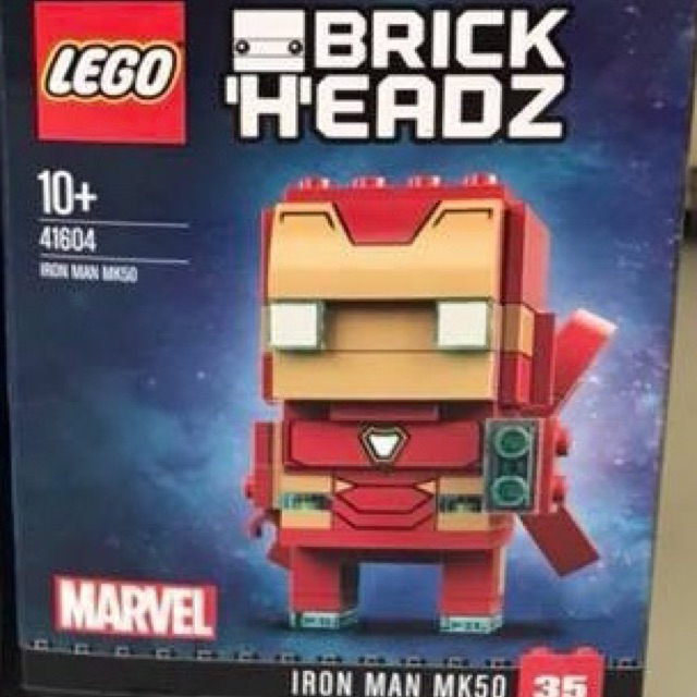 Lego แท้ Brickhead Ironman mark 50