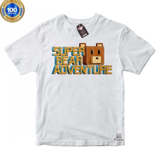 เสื้อยืด ลาย Super BEAR ADVENTURE สําหรับเด็กอายุ 2-10 ปี