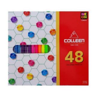 สีไม้คอลลีน Colleen 48แท่ง48สี#775(แท่งเหลี่ยม)