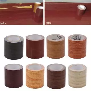 ❀Btf เทปกาว ลายไม้ เสมือนจริง 5 เมตร ต่อม้วน 8 สี สําหรับซ่อมแซมเฟอร์นิเจอร์