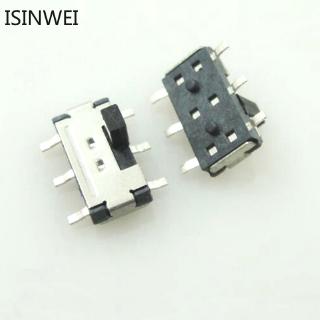 สวิทช์คันโยก mss-22c 02 2 T 6 Pin SMD 10 ชิ้น