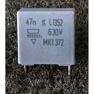 47nK 630V MKT VISHAY ตัวเก็บประจุ โพลีเอสเตอร์  Polyester Capacitor