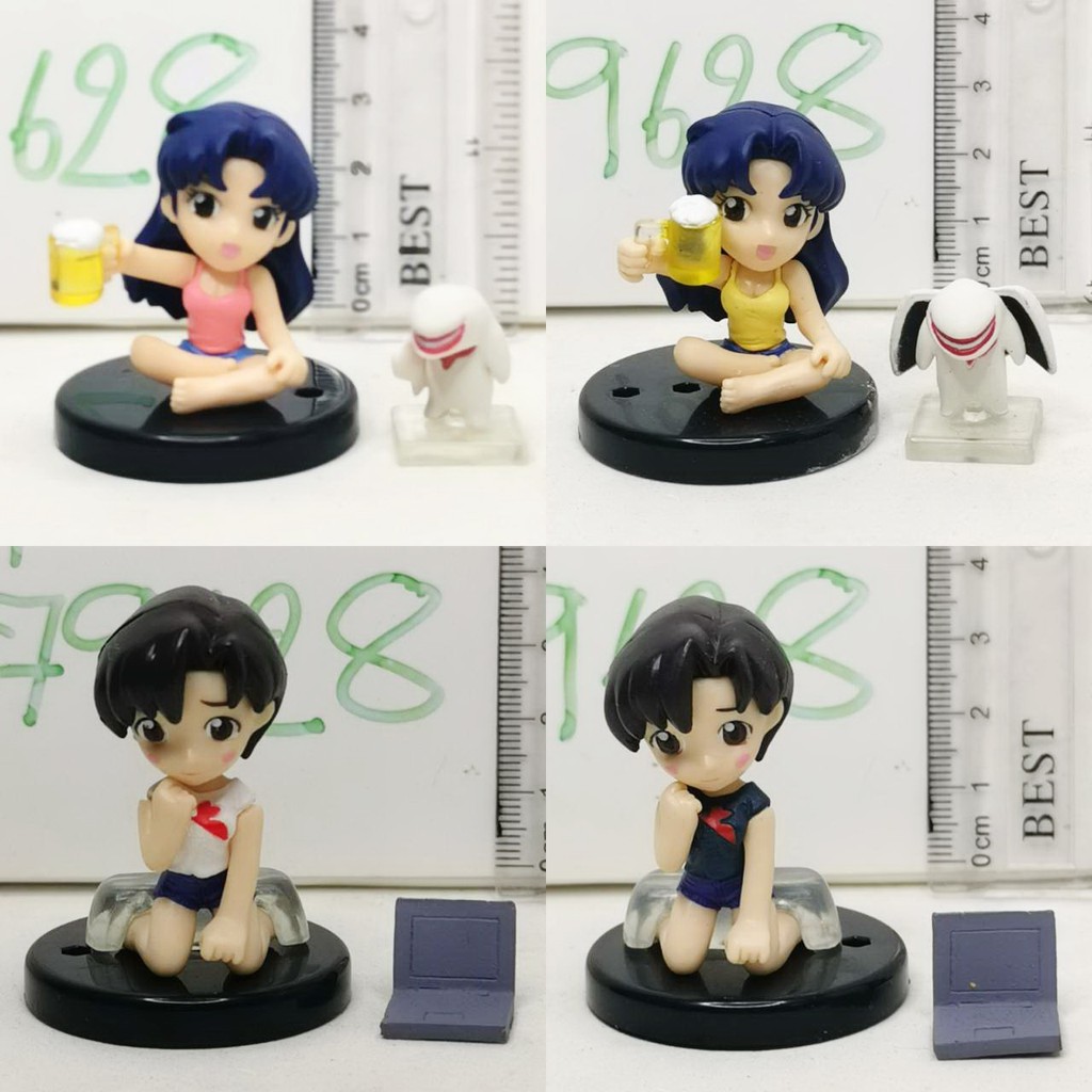 (แท้/มือสองไม่มีกล่อง) Bandai Toricolle DX Evangelion Figure 4 Maya Misato
