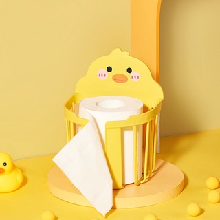 🐣สินค้าพร้อมส่ง🐣 กล่องใส่ทิชชู่ลายเป็ดน้อย กันน้ำ  ไม่ต้องเจ…