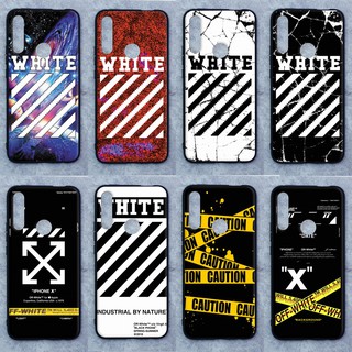 เคส Huawei Y9 prime ลายWhite ขอบนิ่มหลังแข็ง เคส ถือ เคส Caseเคส TPU ขอบนิ่มหลังแข็ง ไม่ขูดตัวเครื่อง ไม่กัดขอบช่วยปกป้อ