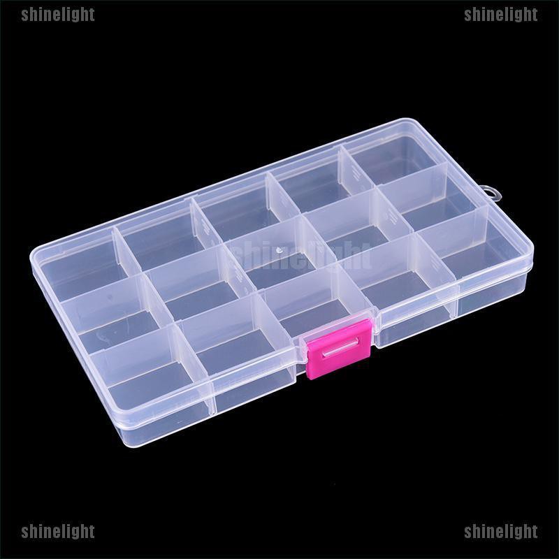 Plastic Fishing Lure Box Organizer Waterproof Case Saltwater Freshwater