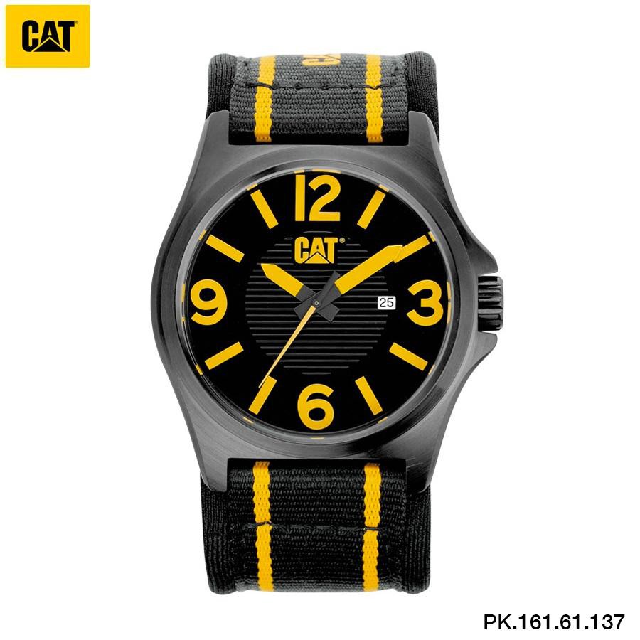 Caterpillar WATCHES (CAT) DP XL นาฬิกาข้อมือชาย สายผ้า รุ่น PK.161.61.137